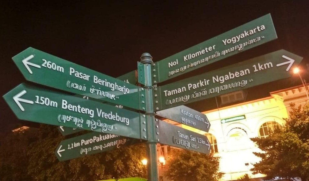 Plang Malioboro